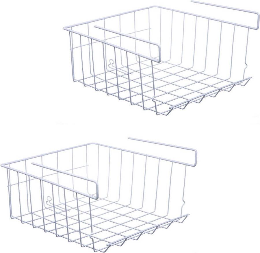 Merkloos Sans marque pannenrek pan racks pannenplank pan shelf rack organizer