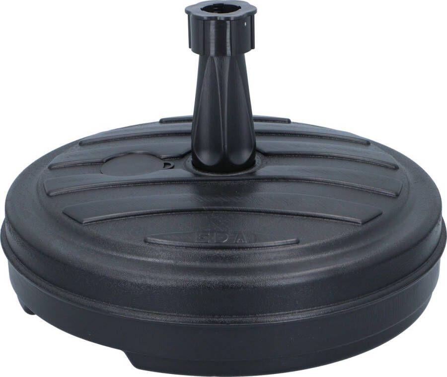 Merkloos Sans marque Parasolvoet Kunststof Voor Standaard Parasol Vulbaar met Water of Zand Ø 45 cm Rond