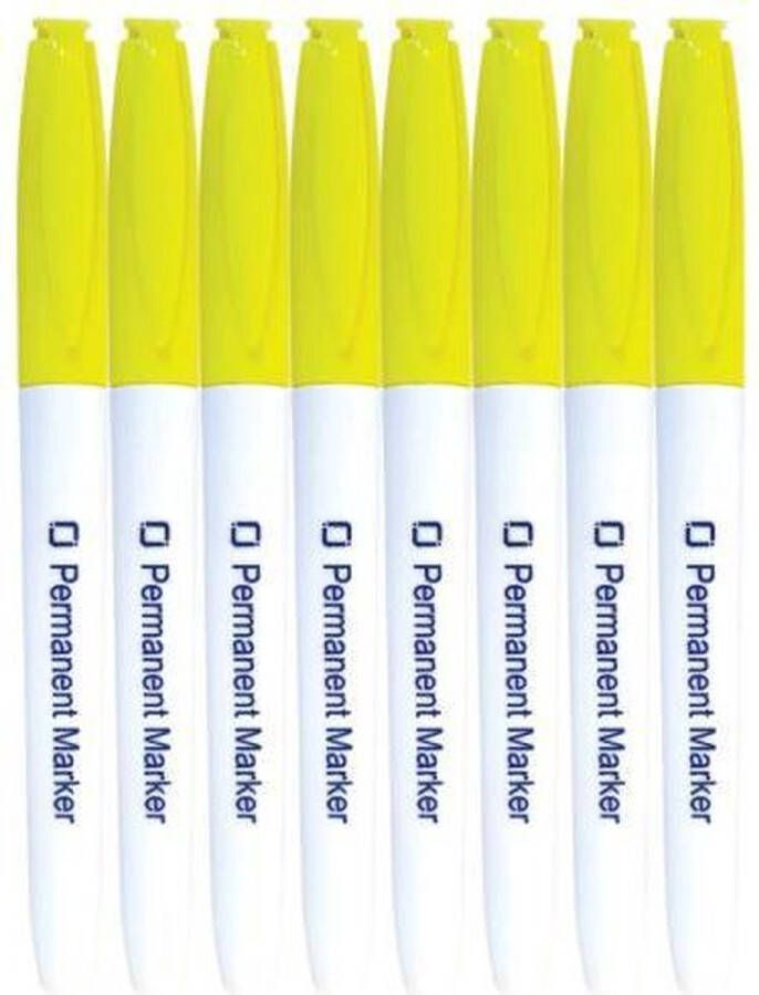 JeJe Permanent Markers Yellow 8x