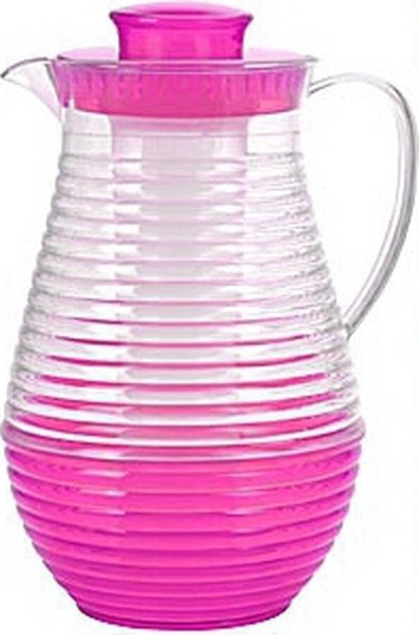 Merkloos Roze limonade kan met koelfunctie Schenkkannen