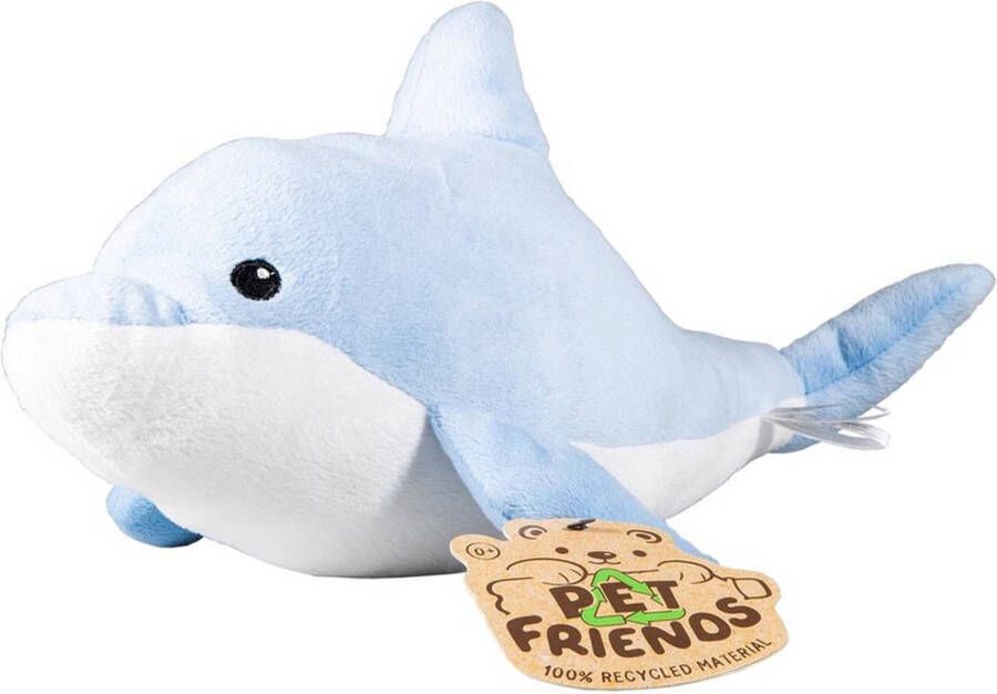 Merkloos Sans marque Pluche knuffel dolfijn blauw 40 cm Speelgoed knuffeldieren voor kinderen
