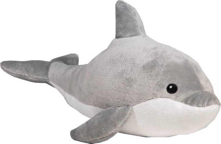Merkloos Sans marque Pluche knuffel dolfijn grijs 40 cm Speelgoed knuffeldieren voor kinderen