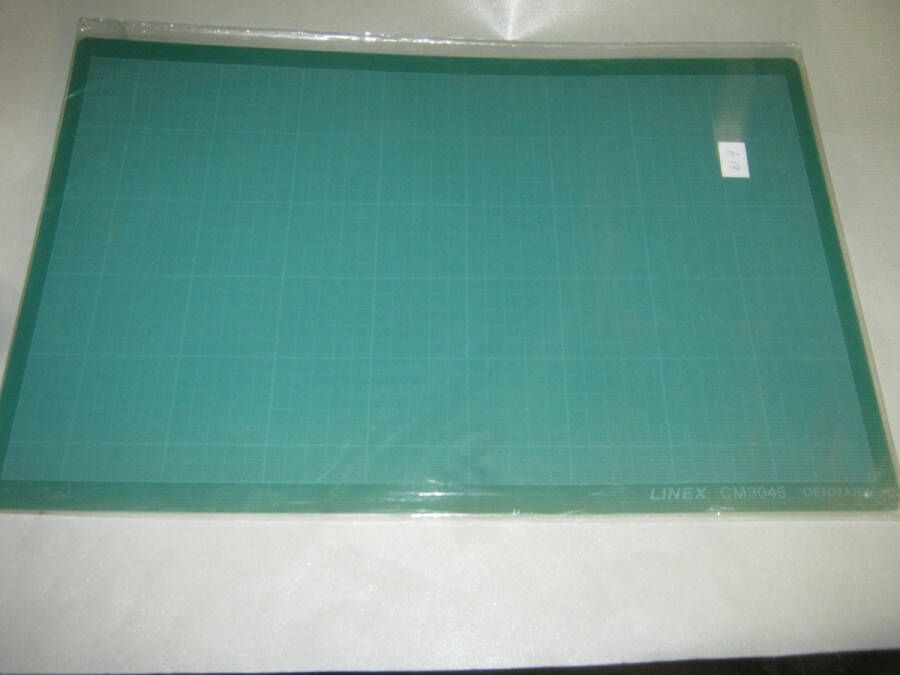 Professionele snijmat 30x45cm groen mm cm indeling