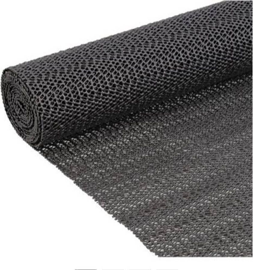 Merkloos Sans marque PVJ™ Anti slip mat|Anti slip voor tafelkleed| Kerst tafelkleed|Anti slip ondertapijt|Anti slip mat voor tapijt| ondertapijt | niet slippend tapijt|125x45 | Zwart