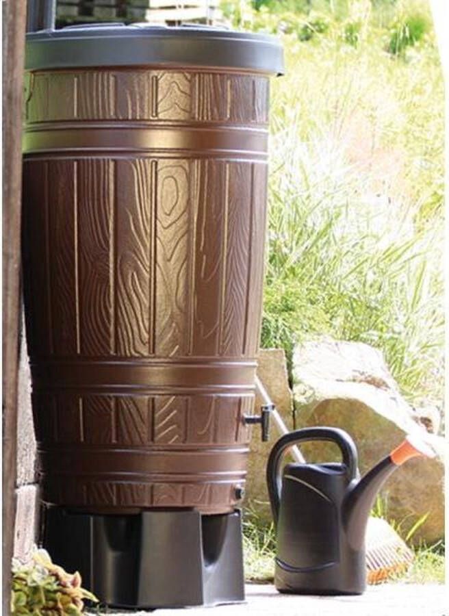 Regenton Woody met houtlook- 265 liter