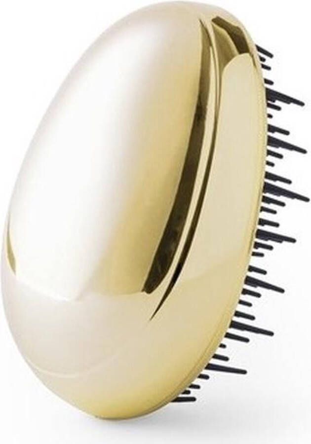 Merkloos Sans marque Reis haarborstel anti-klit goud 9 cm Haren kammen borstelen Haarborstels anti-klit