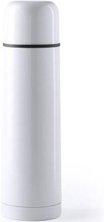 Merkloos Isoleerfles thermosfles wit 0.5 liter Thermosflessen