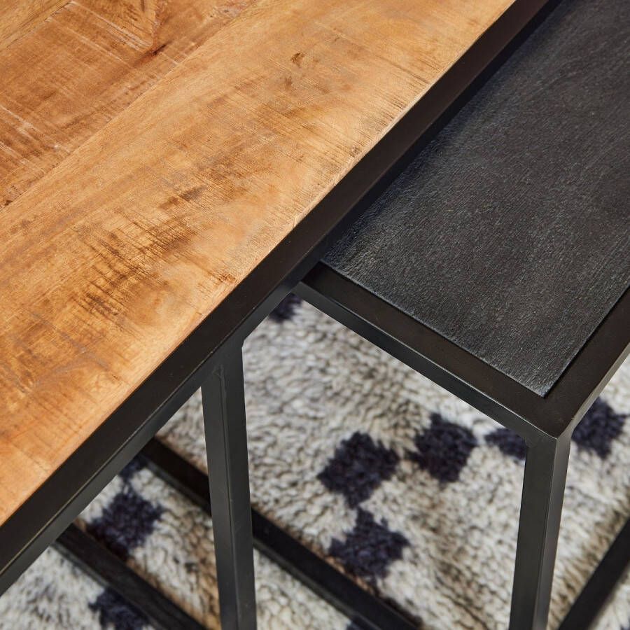 Merkloos Sans marque Salontafel Cosmo | Set van 3 | Rechthoek