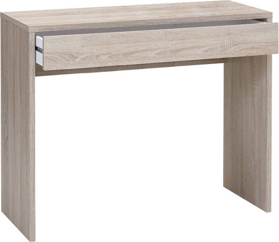 Sidetable Arizona Eiken Rechthoek 100x40cm Hoogte 80 cm