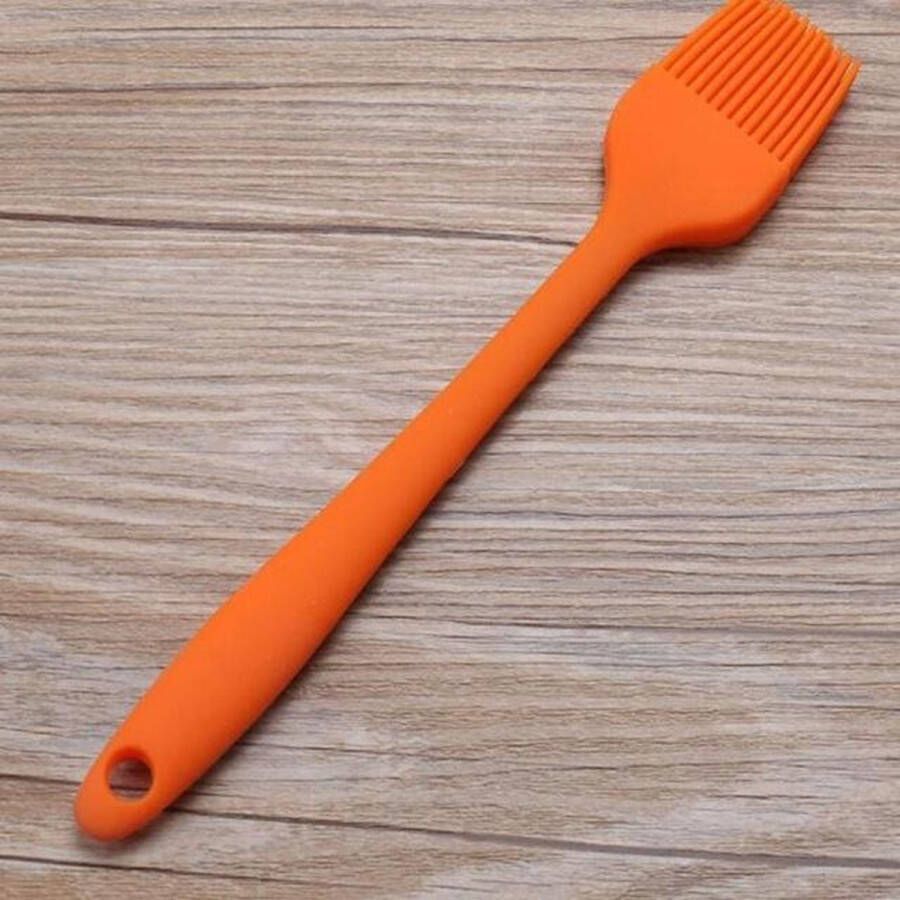 Merkloos Sans marque Silicone Brush Baking BBQ Oil Brushes Barbeque Tools for Kitchen Tool(orange)