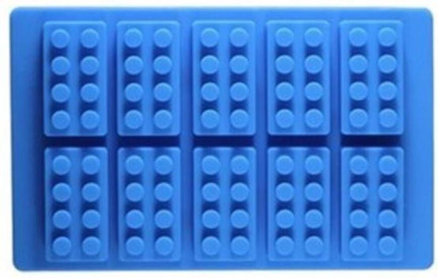 Merkloos Sans marque Siliconen Stenen in de kleur blauw | Ijsblokjeshouder Chocoladevorm