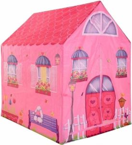 Merkloos Speeltent speelhuis Roze Huis 102 Cm Speeltenten