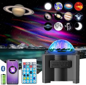 Merkloos Sans marque Sterren projector | Bluetooth luidspreker | Galaxy projector | USB | Planetarium | Projector | Sterrenhemel | Sterrenhemel projector