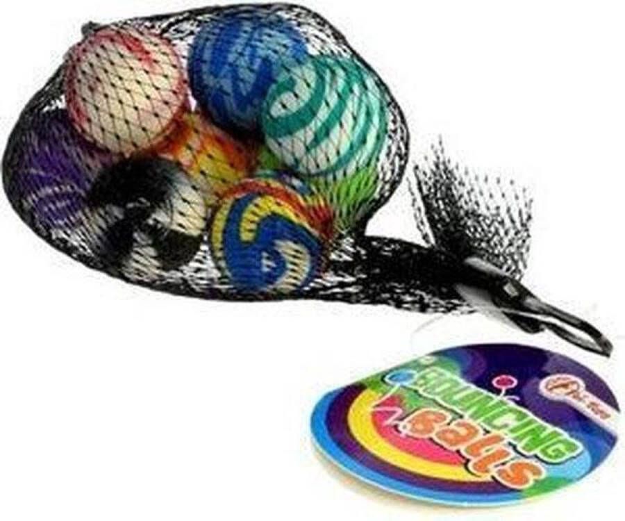 Merkloos Sans marque Stuiterballen Multicolor Set van 10