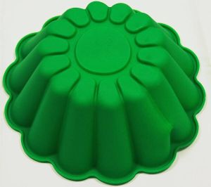 Merkloos Sans marque Taartvorm silicone 23.5 cm -met taartsnijder