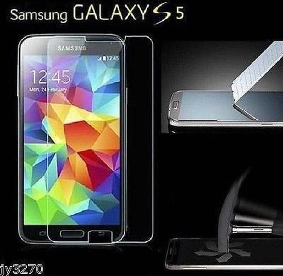 Merkloos Sans marque Tempered Glas Screenprotector Samsung Galaxy S5
