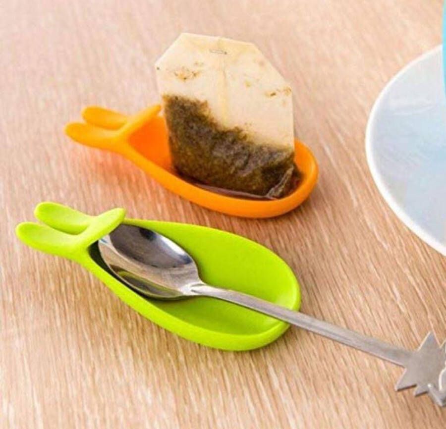 Merkloos Sans marque Theezakjeshouder Konijn Tea Bag Infuser Holder Thee-ei