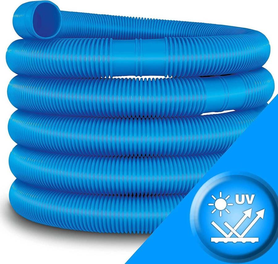 Tillvex zwembadslang 38 mm 6 meter blauw