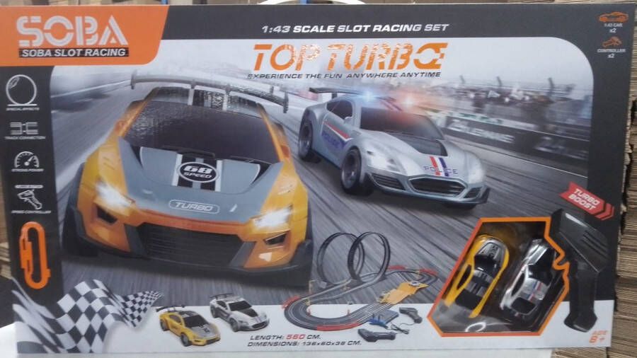 TOP TURBO RACEBAAN 560CM