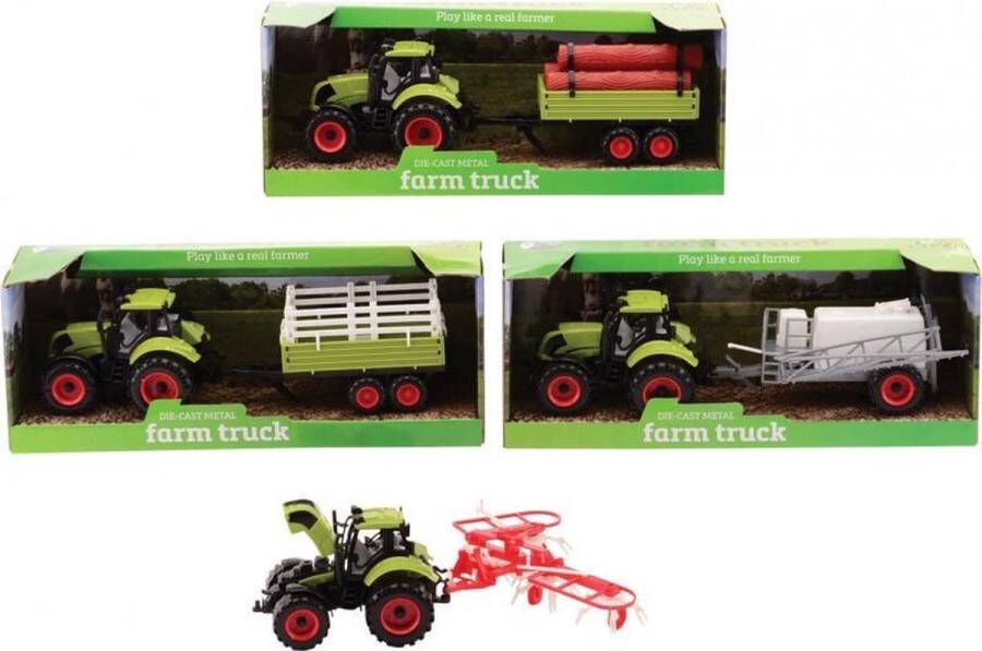 WAYS_ Junior Farming Tractor Speelset Medium Assorti