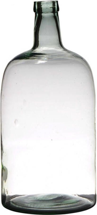 Merkloos Sans marque Transparante luxe stijlvolle flessen vaas vazen van glas 40 x 19 cm Bloemen takken vaas voor binnen gebruik
