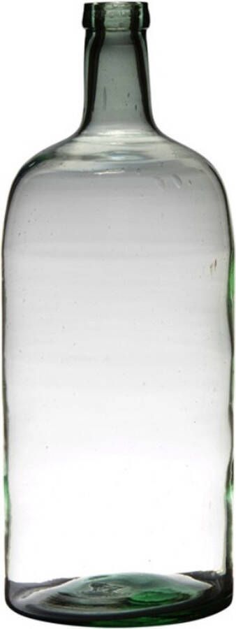 Merkloos Sans marque Transparante luxe stijlvolle flessen vaas vazen van glas 50 x 19 cm Bloemen takken vaas voor binnen gebruik