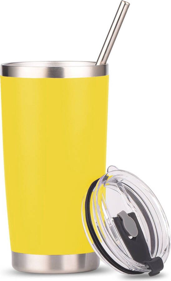 Travel mug drinkfles Dubbelwandige 600ML