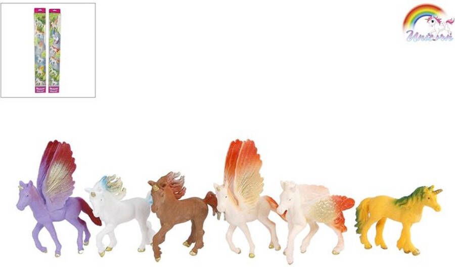 Coppens Unicorn 6 eenhoornfiguren 9cm