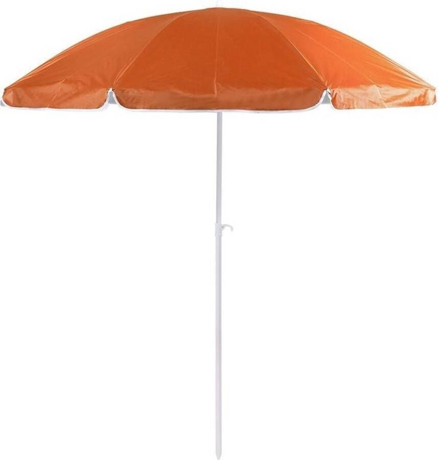 Merkloos Sans marque Verstelbare strand tuin parasol oranje 200 cm UV bescherming Voordelige parasols