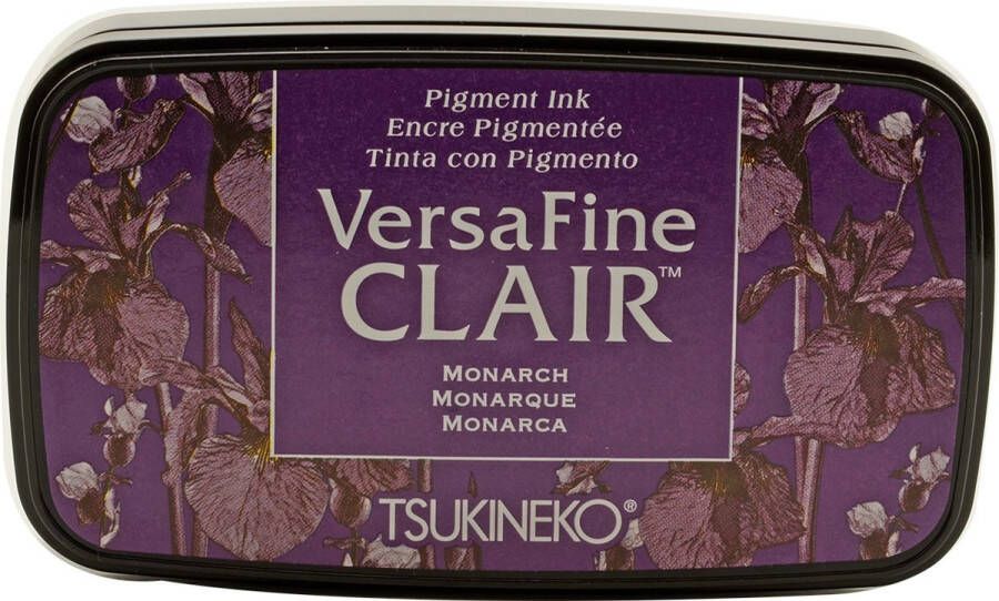 Merkloos Sans marque VF-CLA-152 Versafine Clair Stempelkussen paars monarch pigment inkt