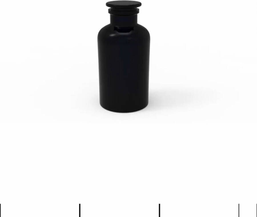 Merkloos Sans marque Violet Apothekers Pot 1 liter ø 107mm Opening Apotheek Fles Glas Glass