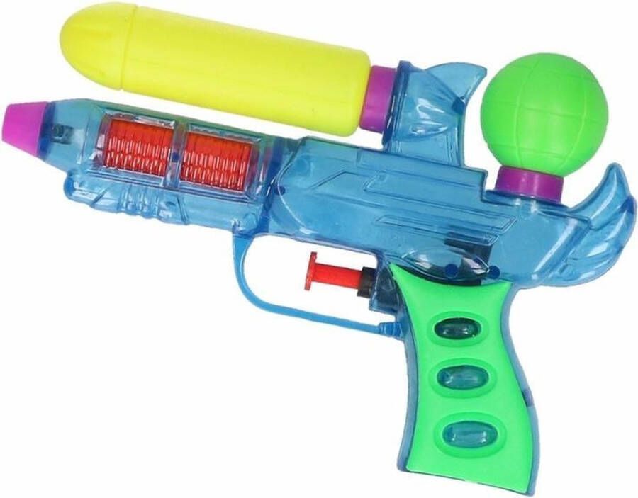 Merkloos Sans marque Voordelig waterpistool blauw 18 cm water speelgoed