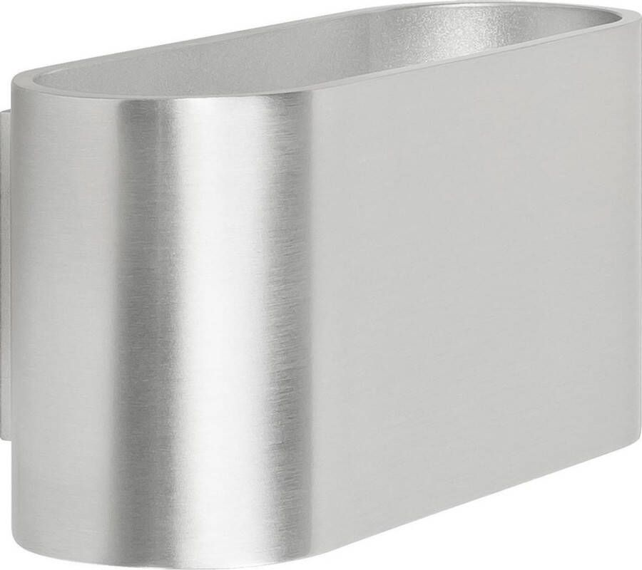 Merkloos Sans marque Wandlamp Oval Aluminium G9 16CM