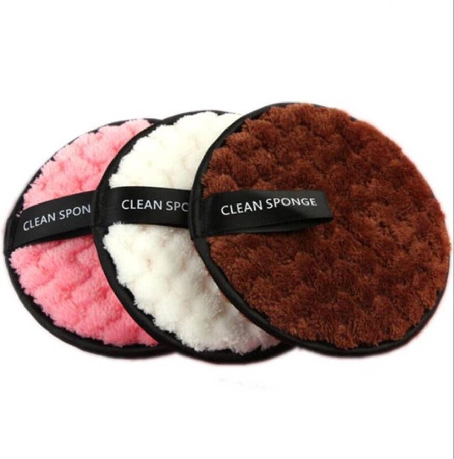 Wasbare Make-up Pads 3 stuks