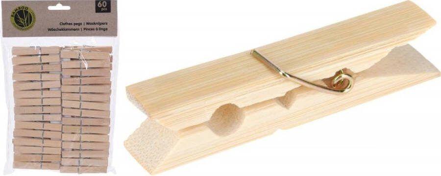 Overige merken Bamboe Wasknijpers 60 Stuks