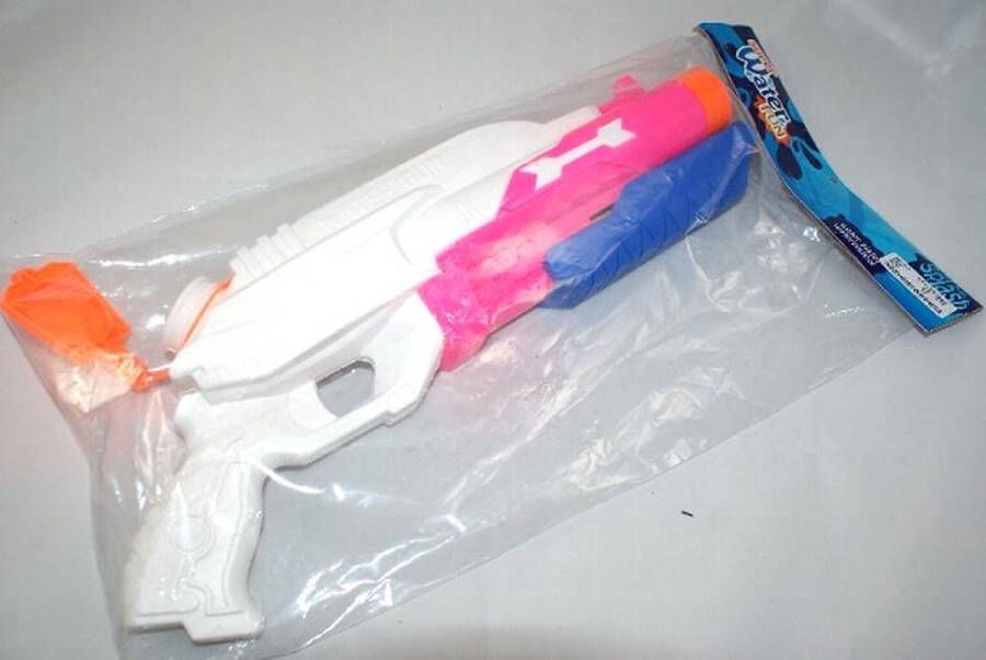 Merkloos Sans marque Waterpistool 43 cm Groen Wit Blauw