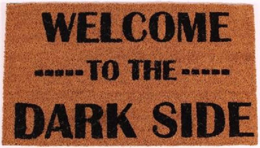 Merkloos Sans marque Welcome to the Dark Side Deurmat