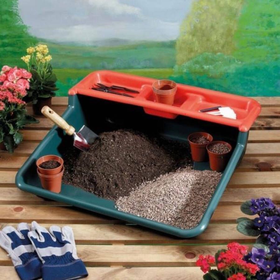 Werktablet voor verpotten en zaaien van planten Kweekmateriaal 61 x 55cm