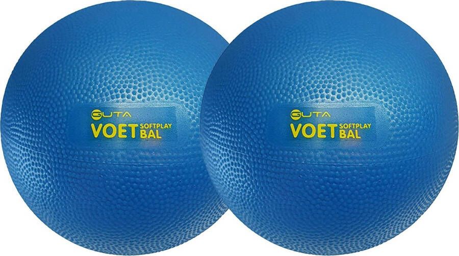 Merkloos Sans marque Zachte Plastic Voetballen 2 stuks Guta Softplay