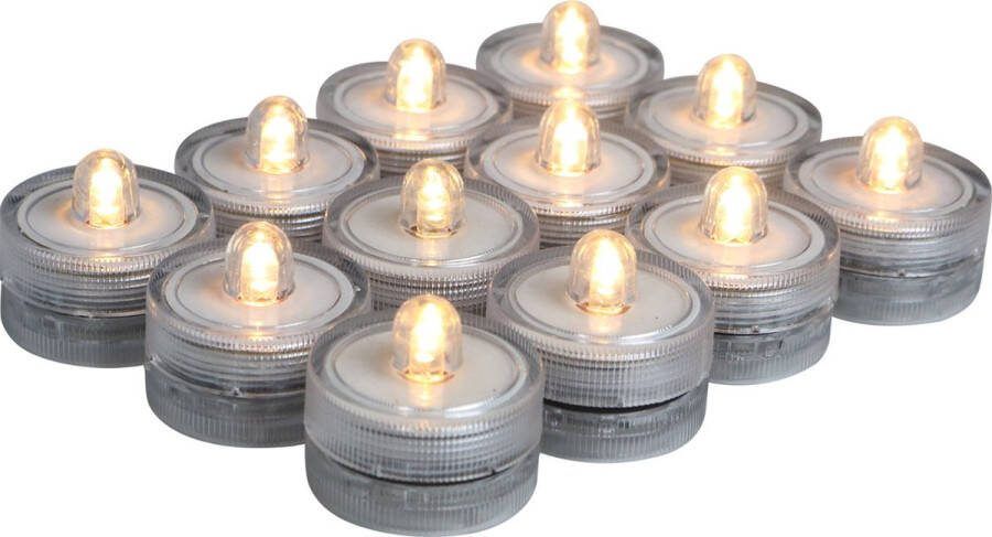 Zwembad Jacuzzi lamp en verlichting 4 st. lampjes en drijvende verlichting theelichtjes waterdicht