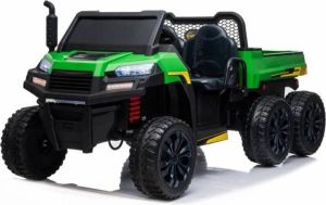 Overig Gator Farm Truck 4-wielaandrijving Softstart Tal van opties Elektrische Kinderauto Met afstandsbediening Kinderauto voor 1 tot 6 jaar