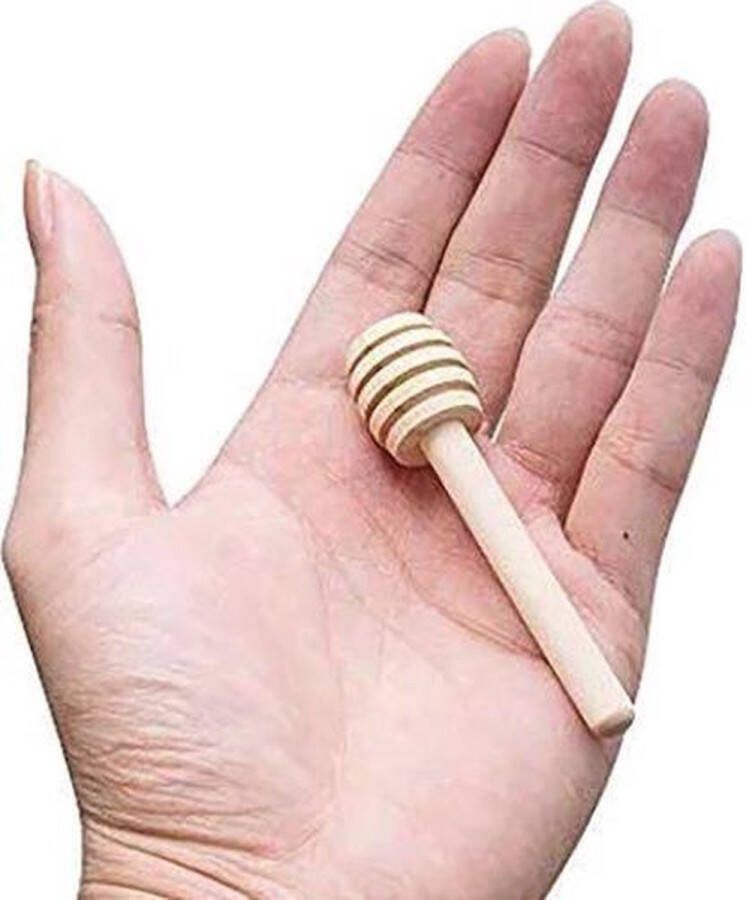 Overig Honinglepel Hout mini 8 cm