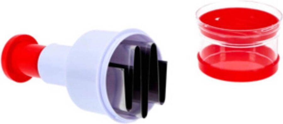 Overige merken Multi Chopper Groentehakker Rood Wit