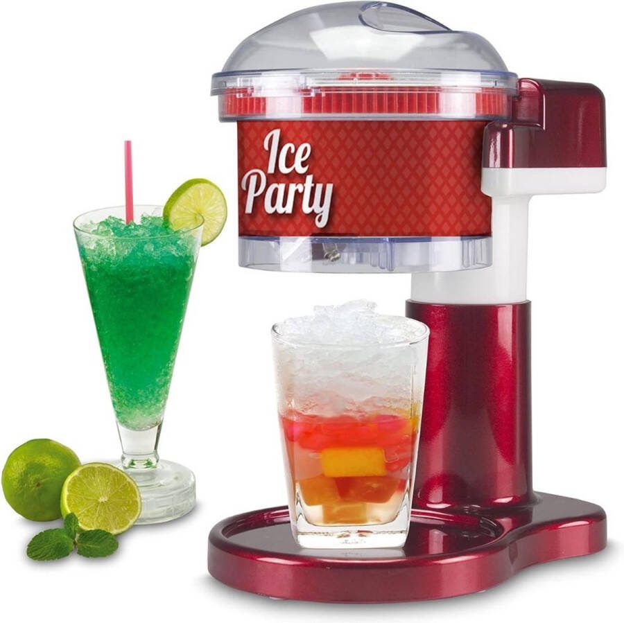 DiverseDeals Ice Crusher Ijscrusher Blender IJscrusher Blender Machine Ice Crusher Blender Rood