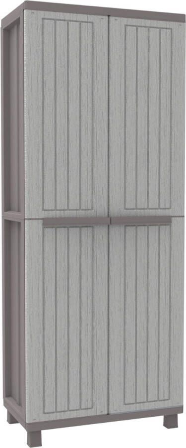 DiverseDeals Tuinkast Hout Tuinkasten Voor Buiten 68 x 38 x 170cm