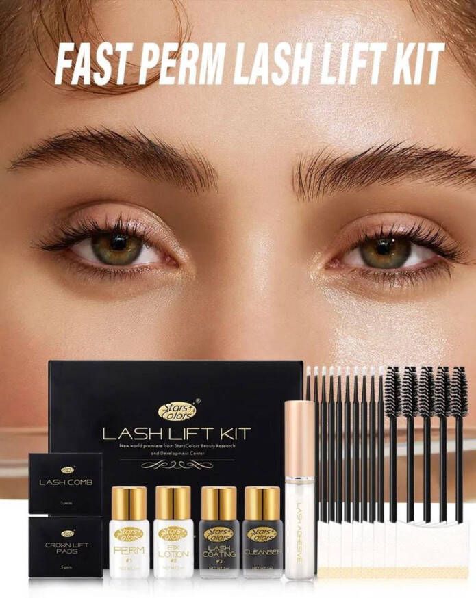 Divine DIVÍNE Lash Lift Kit Lash Lift Kit Lashlift Extra Sterke Lijm Wimper Lift Wimpers Krullen Lash Lift Set