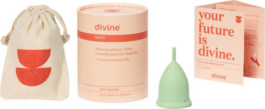 DivineCup menstruatiecup Spring Symphony maat M soft