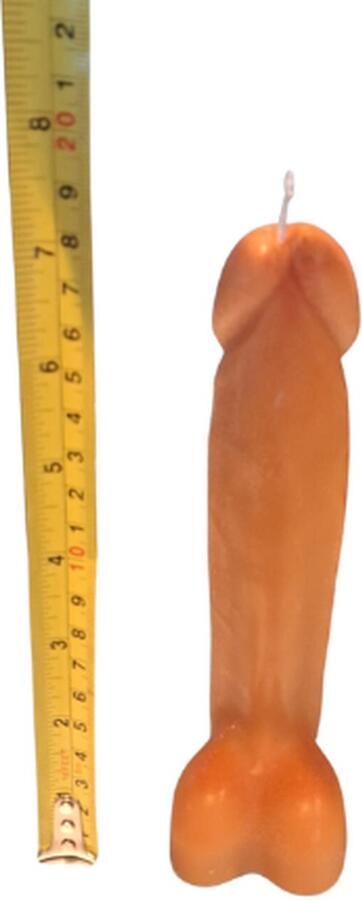 Diy Workshop.nl DiyWorkshops Piemel kaars penis kaars 18 cm hoog dames vrijgezellenfeest of gewoon grappig tijdens WK of EK Voetballen