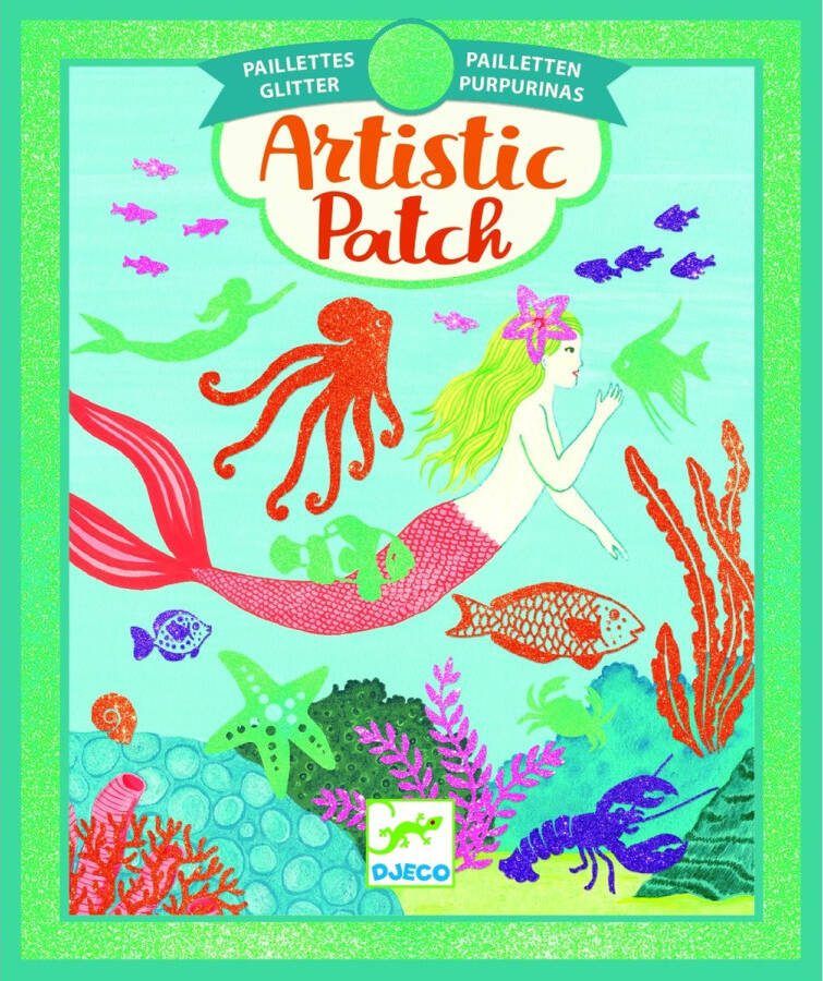 Djeco artistic patch Ocean