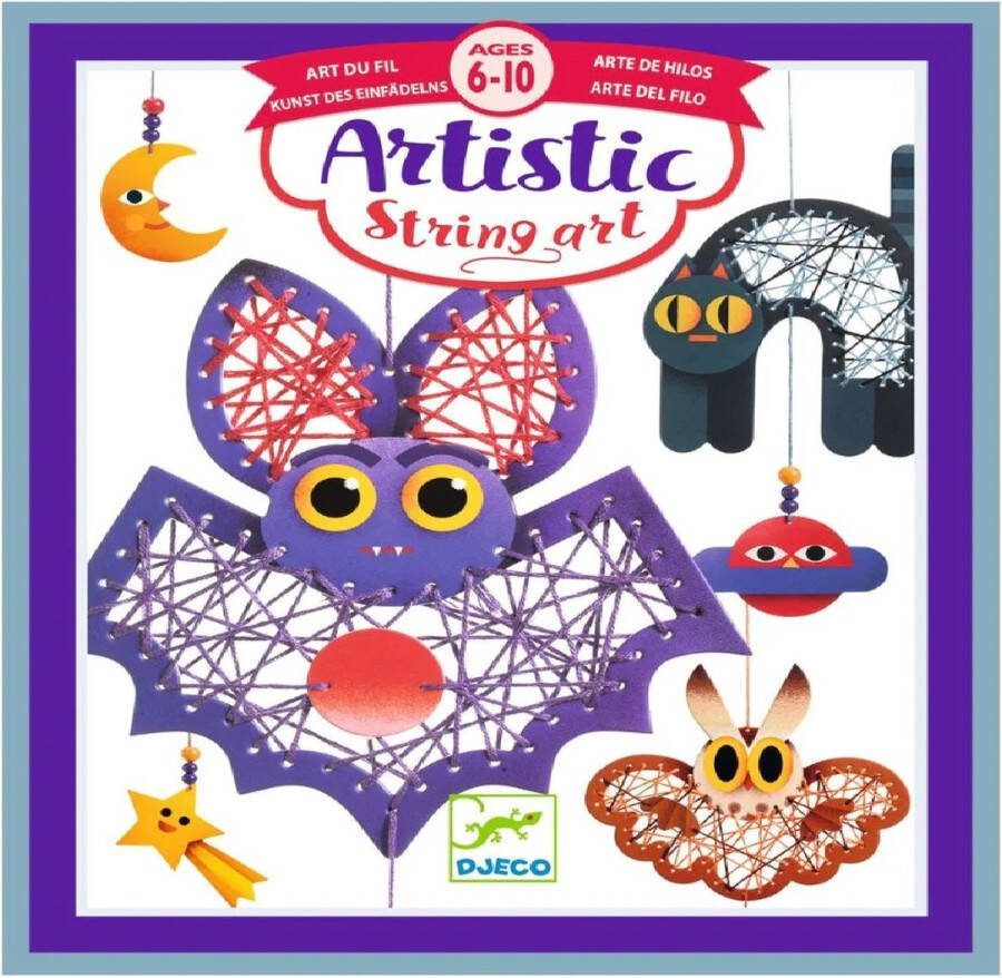 Djeco Artistic String Art Night- Time
